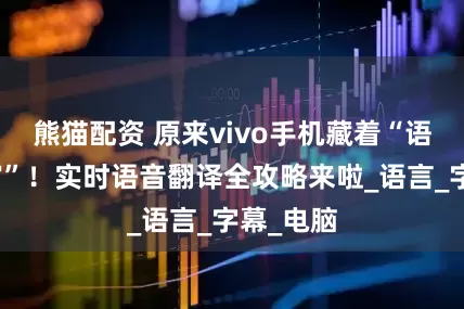 熊猫配资 原来vivo手机藏着“语音翻译官”！实时语音翻译全攻略来啦_语言_字幕_电脑